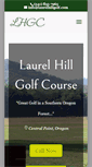 Mobile Screenshot of laurelhillgolf.com